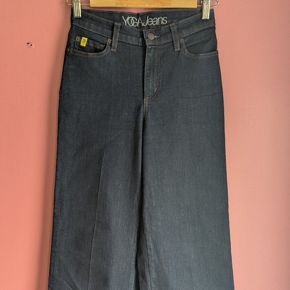 High Waisted Cropped Denim